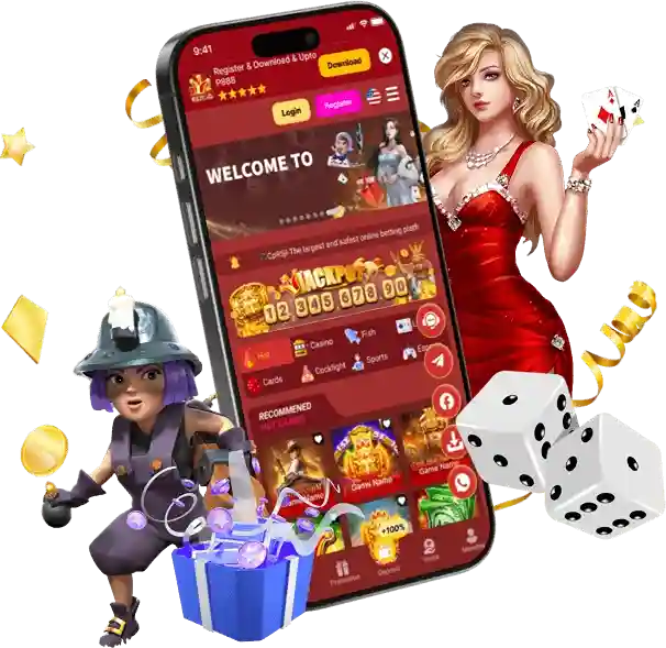 JL18 app download page for online casino games with login register access and mobile gaming features